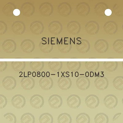 siemens-2lp0800-1xs10-0dm3