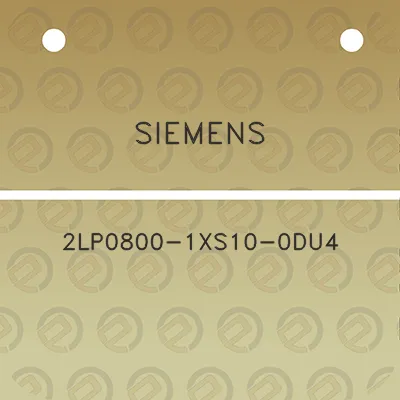 siemens-2lp0800-1xs10-0du4