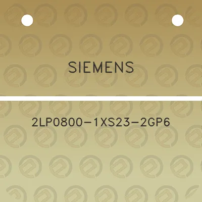 siemens-2lp0800-1xs23-2gp6