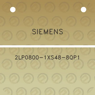 siemens-2lp0800-1xs48-8qp1