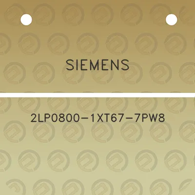 siemens-2lp0800-1xt67-7pw8