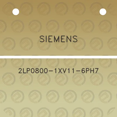 siemens-2lp0800-1xv11-6ph7