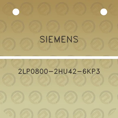 siemens-2lp0800-2hu42-6kp3