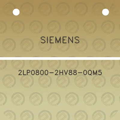 siemens-2lp0800-2hv88-0qm5