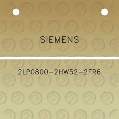 siemens-2lp0800-2hw52-2fr6