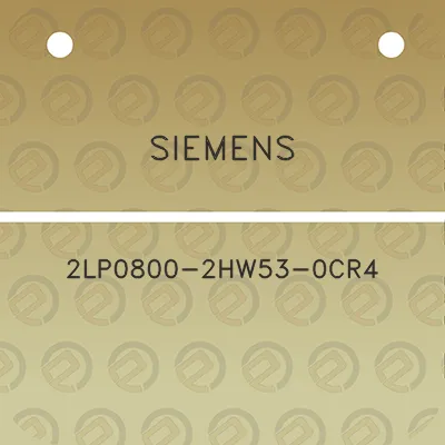 siemens-2lp0800-2hw53-0cr4