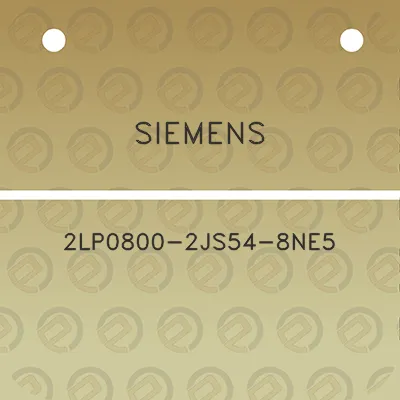 siemens-2lp0800-2js54-8ne5