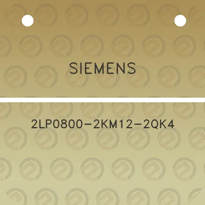 siemens-2lp0800-2km12-2qk4