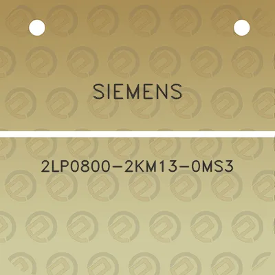 siemens-2lp0800-2km13-0ms3