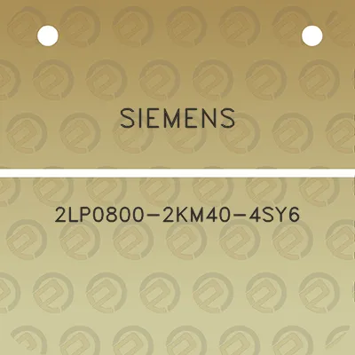 siemens-2lp0800-2km40-4sy6