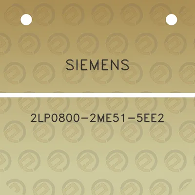 siemens-2lp0800-2me51-5ee2