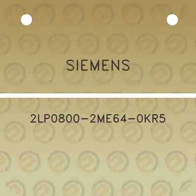 siemens-2lp0800-2me64-0kr5