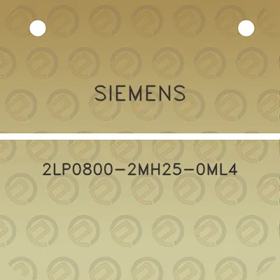 siemens-2lp0800-2mh25-0ml4