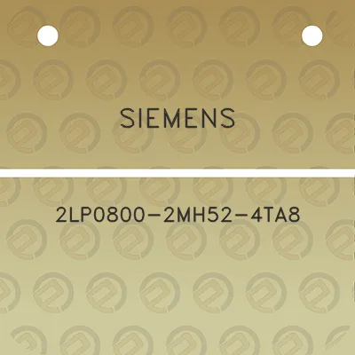 siemens-2lp0800-2mh52-4ta8