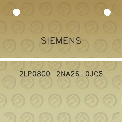 siemens-2lp0800-2na26-0jc8