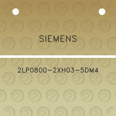 siemens-2lp0800-2xh03-5dm4