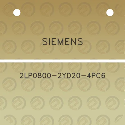 siemens-2lp0800-2yd20-4pc6