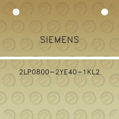 siemens-2lp0800-2ye40-1kl2