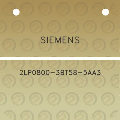 siemens-2lp0800-3bt58-5aa3