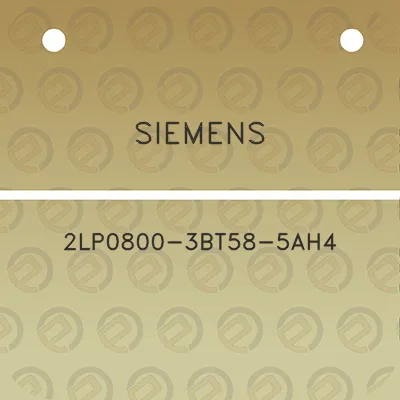 siemens-2lp0800-3bt58-5ah4