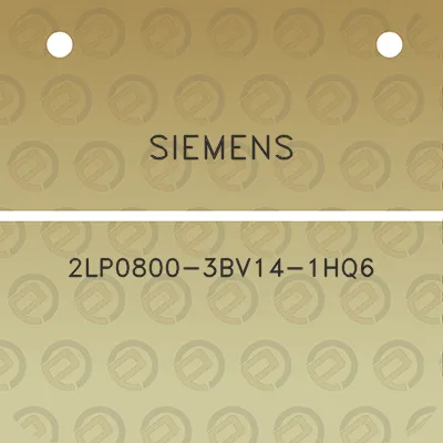 siemens-2lp0800-3bv14-1hq6