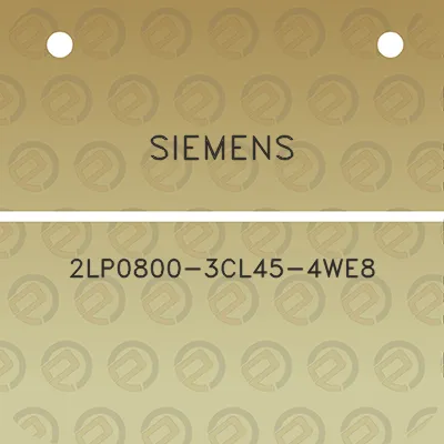 siemens-2lp0800-3cl45-4we8