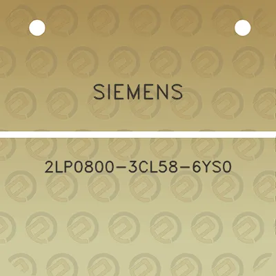 siemens-2lp0800-3cl58-6ys0