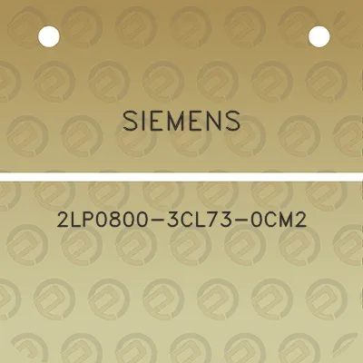 siemens-2lp0800-3cl73-0cm2