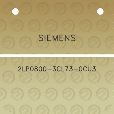 siemens-2lp0800-3cl73-0cu3