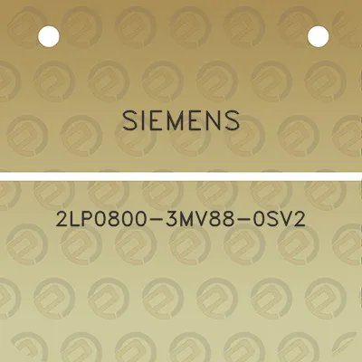 siemens-2lp0800-3mv88-0sv2