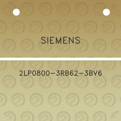 siemens-2lp0800-3rb62-3bv6