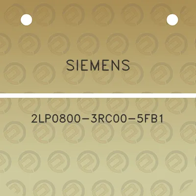 siemens-2lp0800-3rc00-5fb1