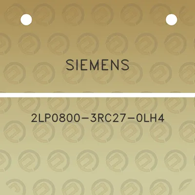 siemens-2lp0800-3rc27-0lh4