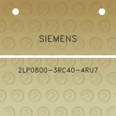 siemens-2lp0800-3rc40-4ru7