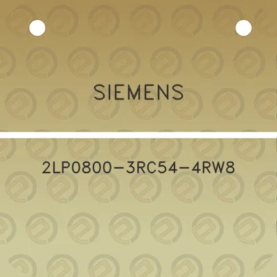 siemens-2lp0800-3rc54-4rw8