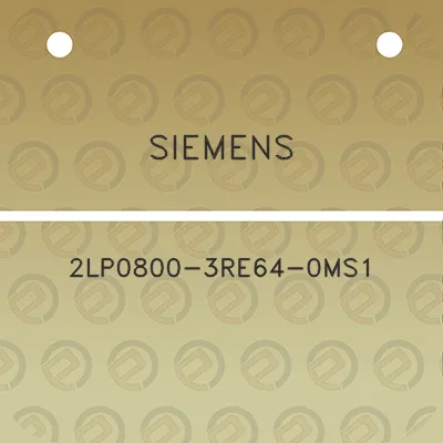 siemens-2lp0800-3re64-0ms1