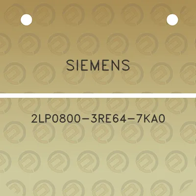 siemens-2lp0800-3re64-7ka0