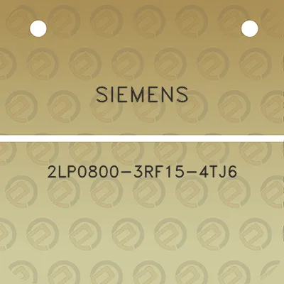 siemens-2lp0800-3rf15-4tj6