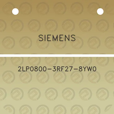 siemens-2lp0800-3rf27-8yw0