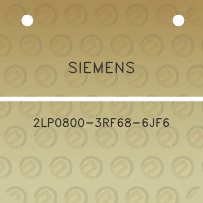 siemens-2lp0800-3rf68-6jf6