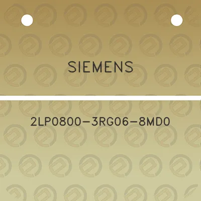 siemens-2lp0800-3rg06-8md0