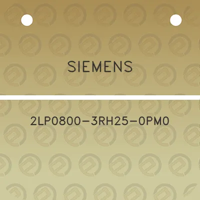 siemens-2lp0800-3rh25-0pm0