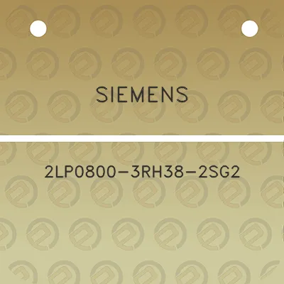 siemens-2lp0800-3rh38-2sg2