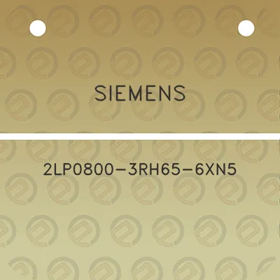 siemens-2lp0800-3rh65-6xn5