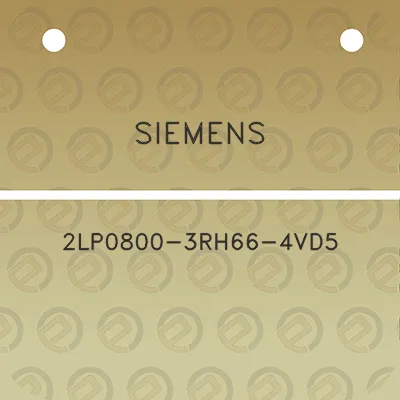 siemens-2lp0800-3rh66-4vd5