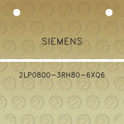 siemens-2lp0800-3rh80-6xq6