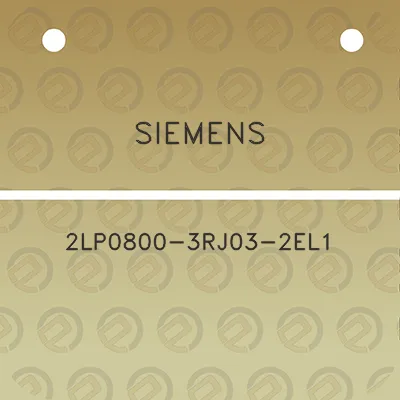 siemens-2lp0800-3rj03-2el1