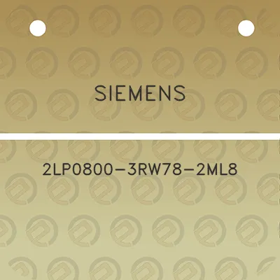 siemens-2lp0800-3rw78-2ml8