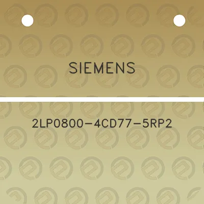 siemens-2lp0800-4cd77-5rp2