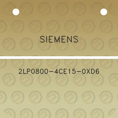 siemens-2lp0800-4ce15-0xd6